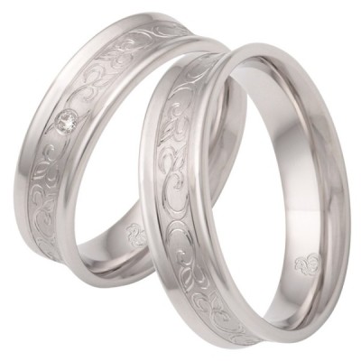 Sudraba laulību gredzens Nr. 15-16