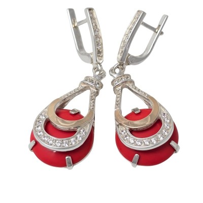 Sudraba auskari Nr: BS/445