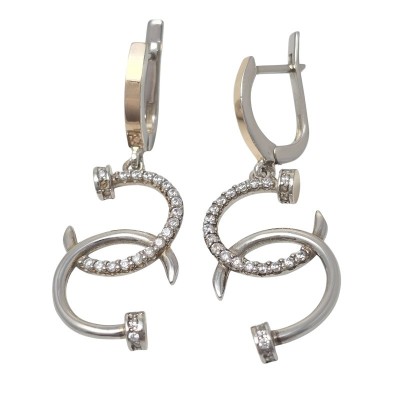 Sudraba auskari Nr: BS/988