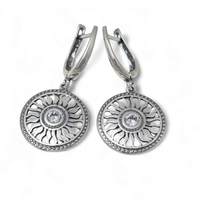 Silver earring Nr: 1137
