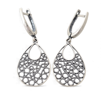 Sudraba auskari Nr: 1207