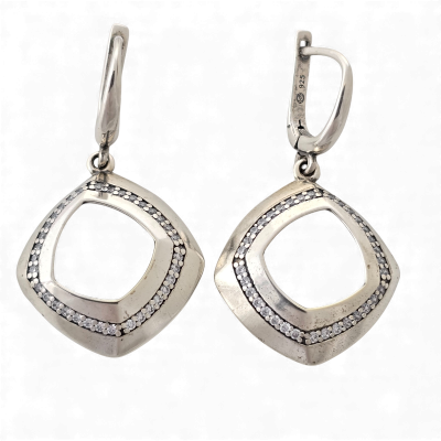 Sudraba auskari Nr: 1096