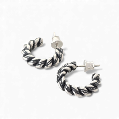 Sudraba auskari Nr: 17