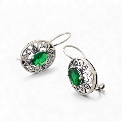 Sudraba auskari Nr: 1184