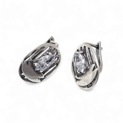 Sudraba auskari Nr: 41