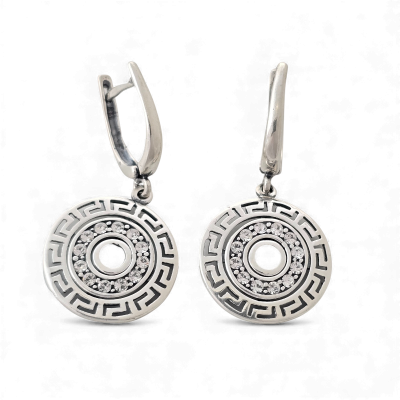 Sudraba auskari Nr: 493