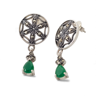 Sudraba auskari Nr: 1218