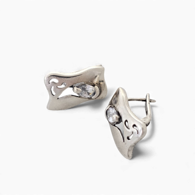 Sudraba auskari Nr: 627