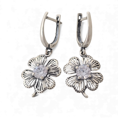 Sudraba auskari Nr: 1161