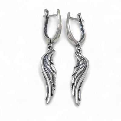 Silver earring Nr: 1056