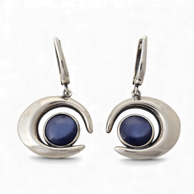 Sudraba auskari Nr: 1201