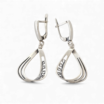 Sudraba auskari Nr: 1210