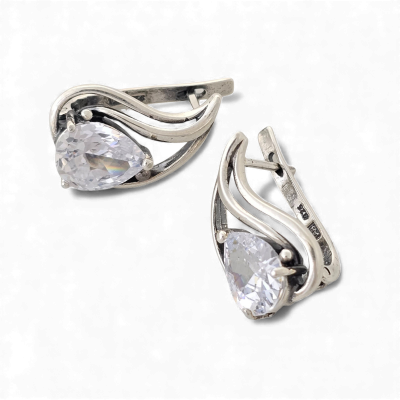 Sudraba auskari Nr: 505