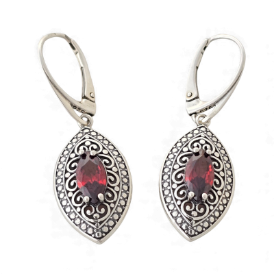 Silver earring Nr: 1003