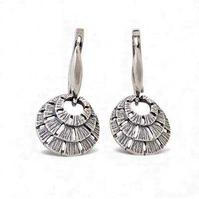 Silver earring Nr: 132