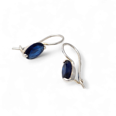 Silver earring Nr: 91