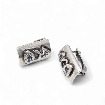 Sudraba auskari Nr: 155