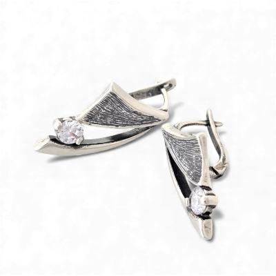 Sudraba auskari Nr: 259