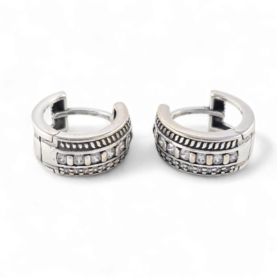 Sudraba auskari Nr. 12