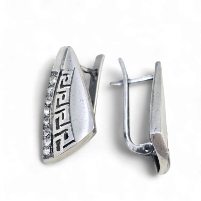 Sudraba auskari Nr. 243