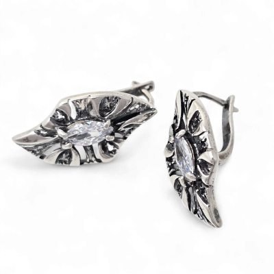 Sudraba auskari Nr: 281