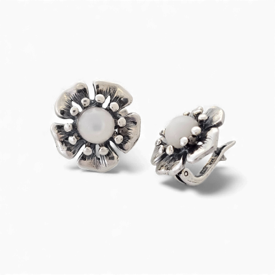 Silver earring Nr: 310