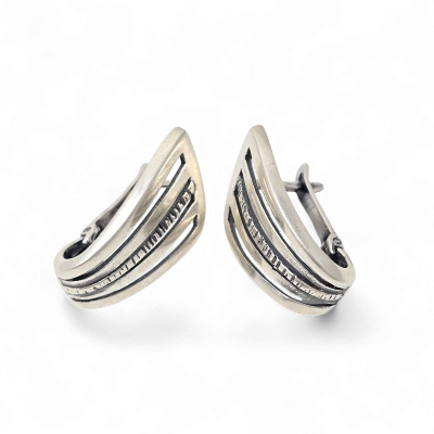 Sudraba auskari Nr: 302