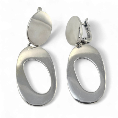 Silver earring Nr: 118