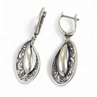 Sudraba auskari Nr. 957