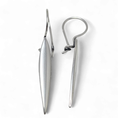 Silver earrings No. 814