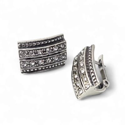 Silver earrings No. 434