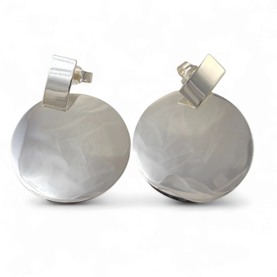 Silver earrings No. 283