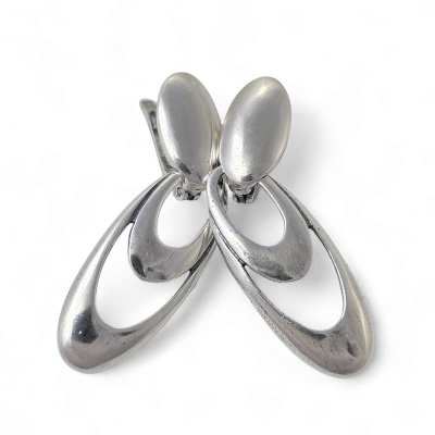 Silver earrings No. 845