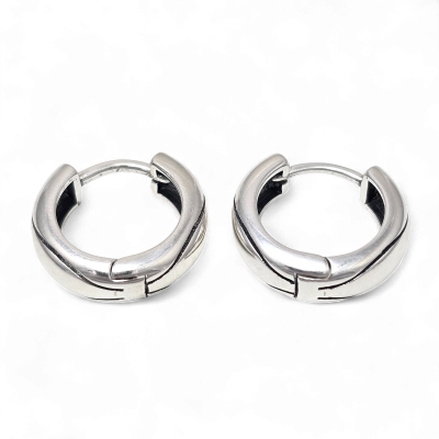 Silver earrings No. 772