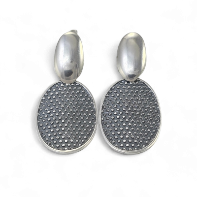 Silver earrings No. 861