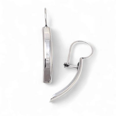 Silver earrings No. 93