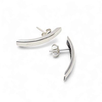 Silver earrings No. 864