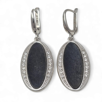 Silver earrings No. 51