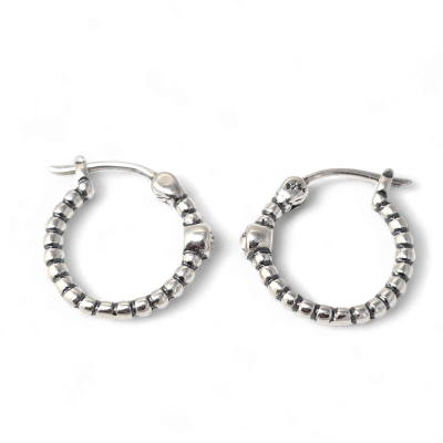 Silver earring Nr: 407