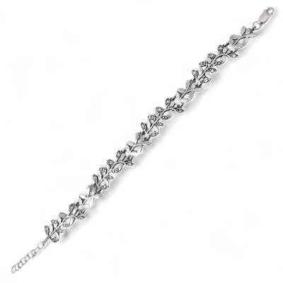 Silver bracelet No. 565