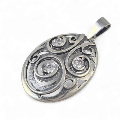 Sudraba kulons Nr. 1028