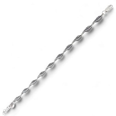 Silver bracelet No. 502