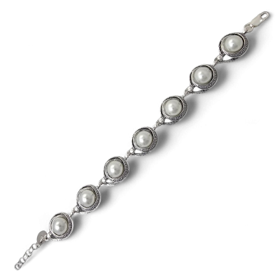 Silver bracelet No. 110