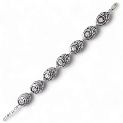 Silver bracelet No. 239