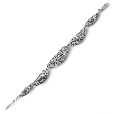 Silver bracelet No. 203