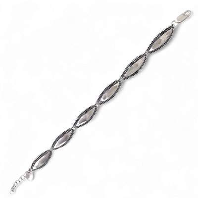 Silver bracelet No. 306