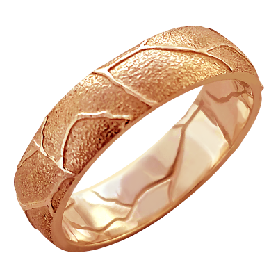 Gold wedding ring No. 925