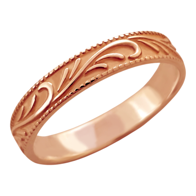 Gold wedding ring No. 929