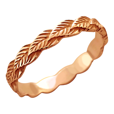 Gold wedding ring No. 942