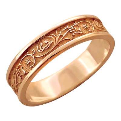 Gold wedding ring No. 943